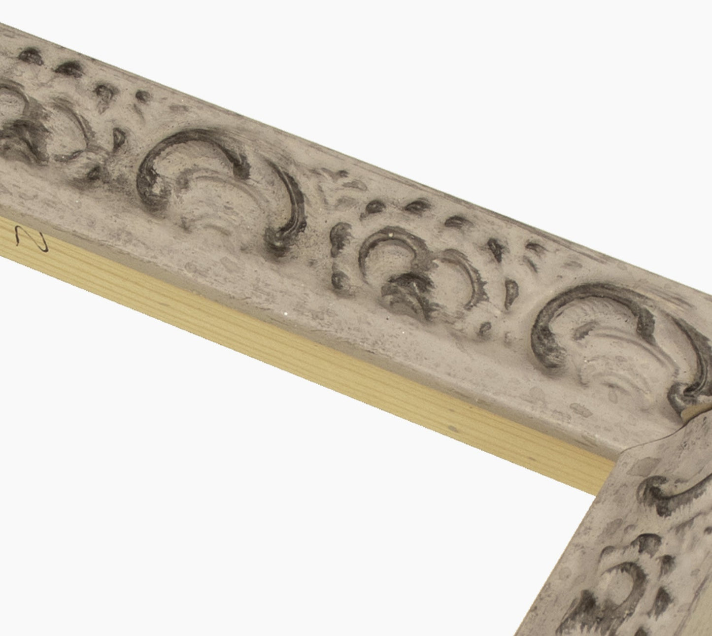 426.2009 poudre dégradé noir mesure de profil 26x42 mm Lombarda cornici S.n.c.