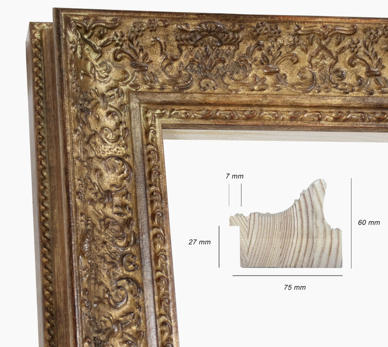 Picture frame baroque gold 731.230
