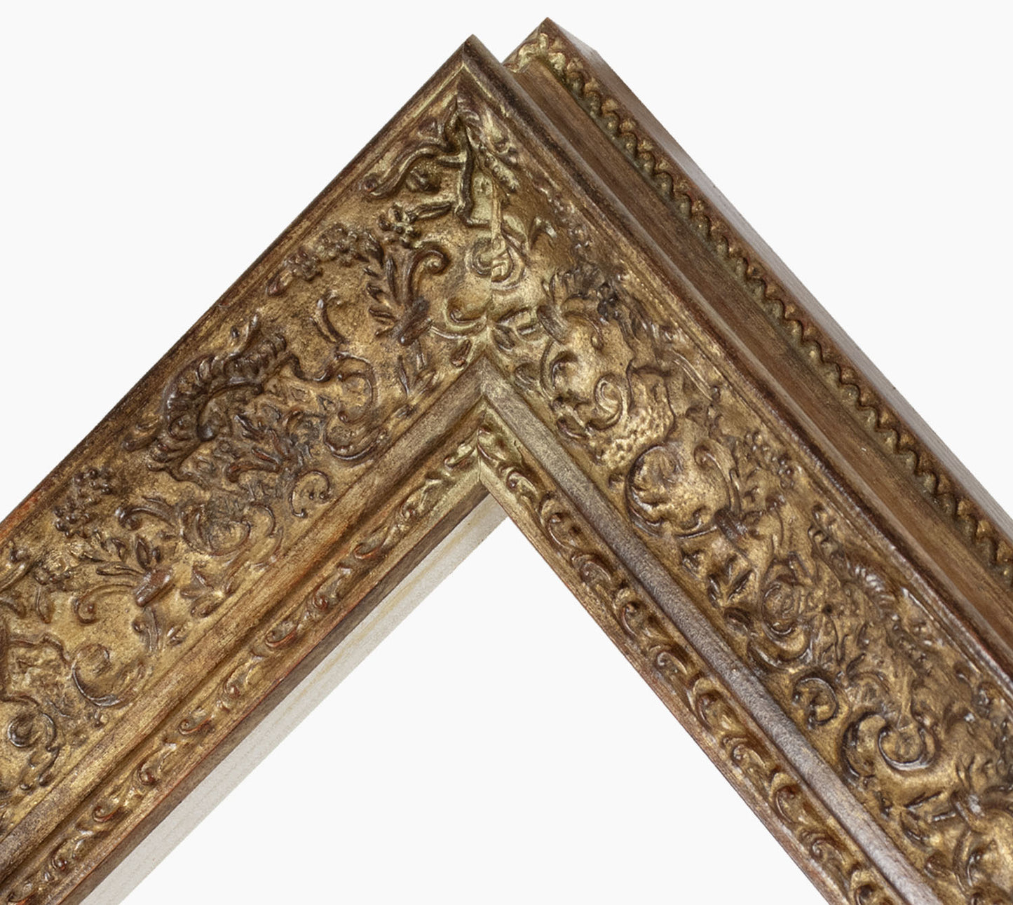 Cadre d'or en bois sur mesure 731.230