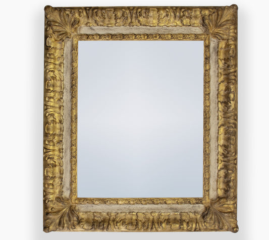 Espejos antiguos en gris y dorado hechos a medida cor.4980.3004