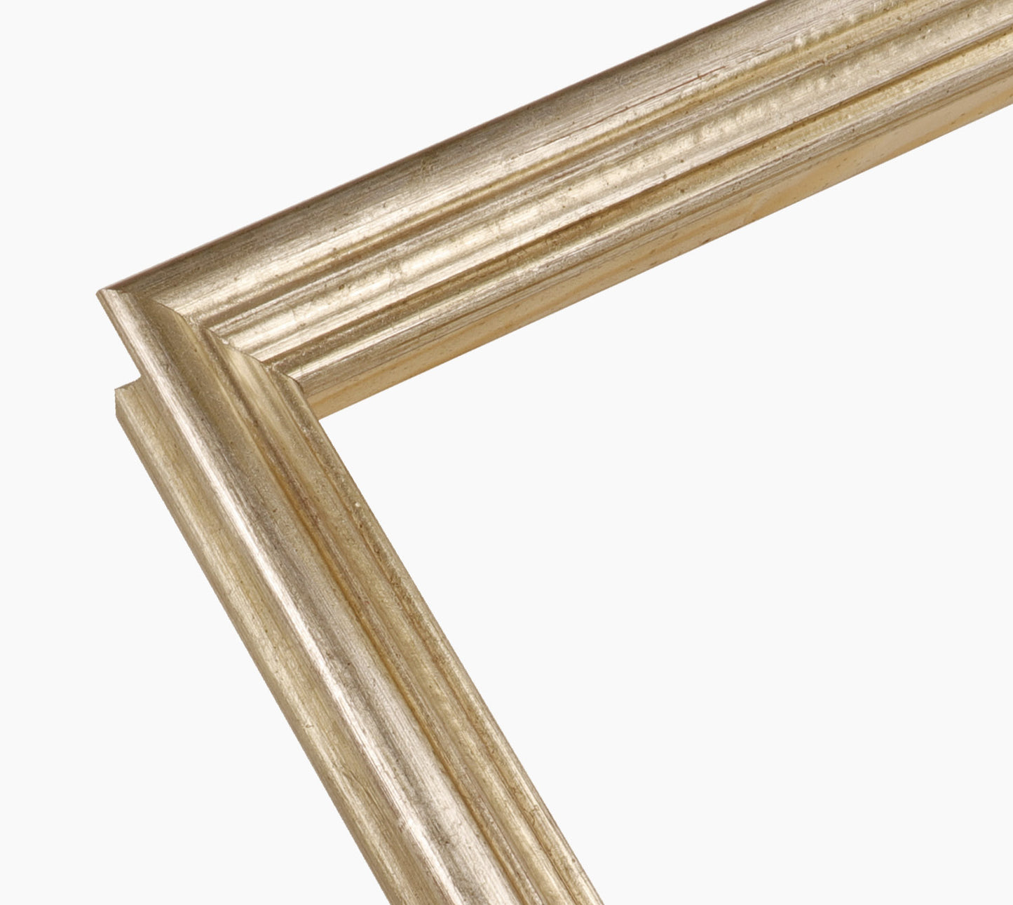 Marco de madera con pan de plata art.240.011