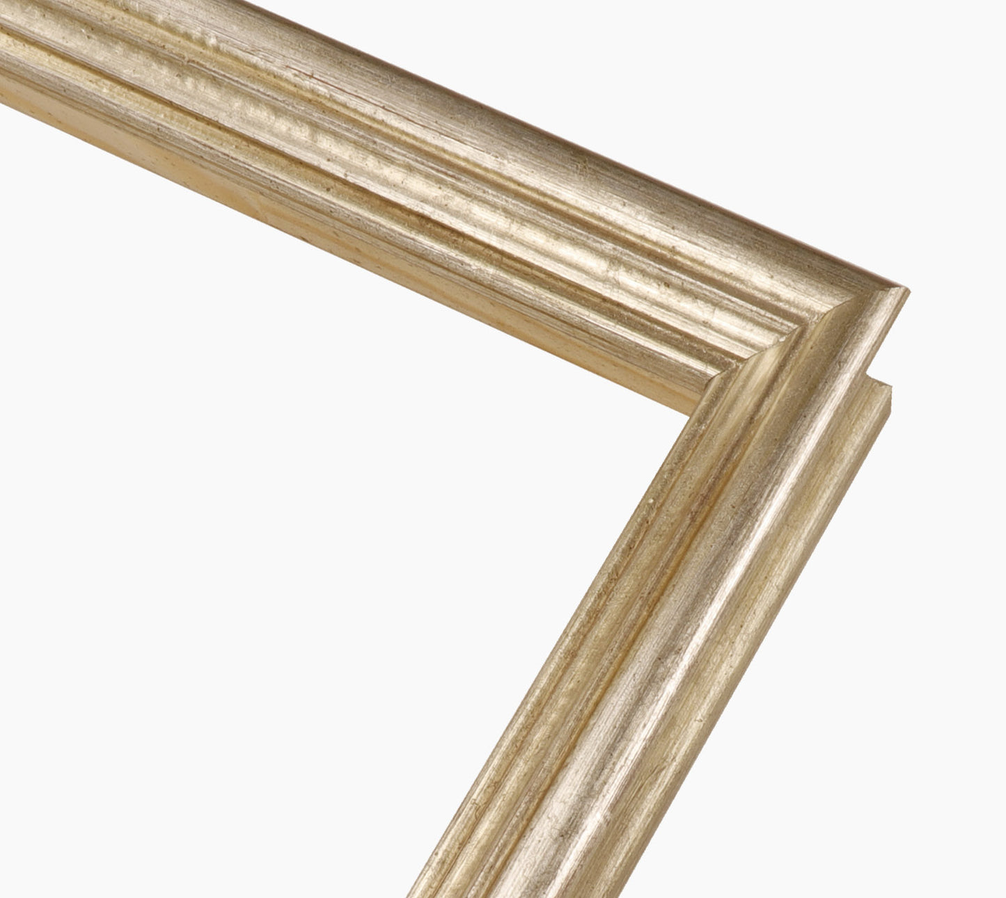 Marco de madera con pan de plata art.240.011