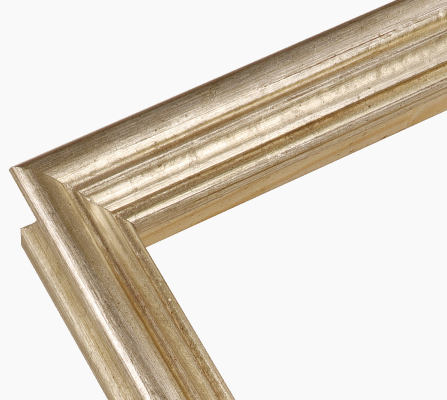 Marco de madera con pan de plata art.240.011