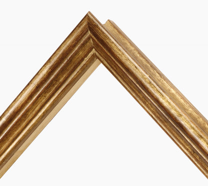 Marco de madera con pan de oro antiguo art.240.230