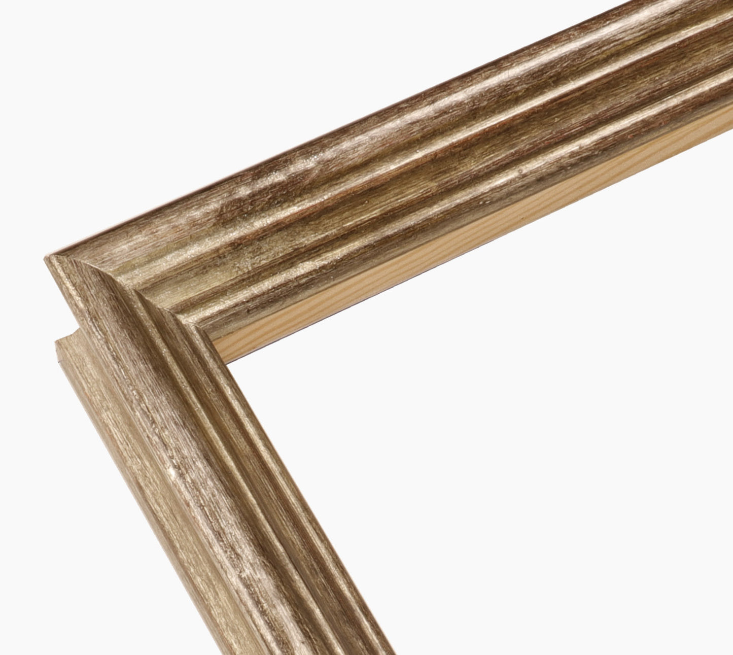 Marco de madera con pan de plata antigua art.240.231