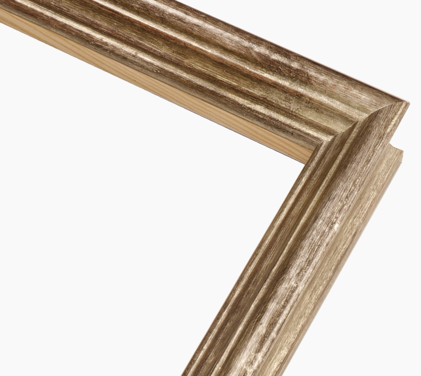 Marco de madera con pan de plata antigua art.240.231