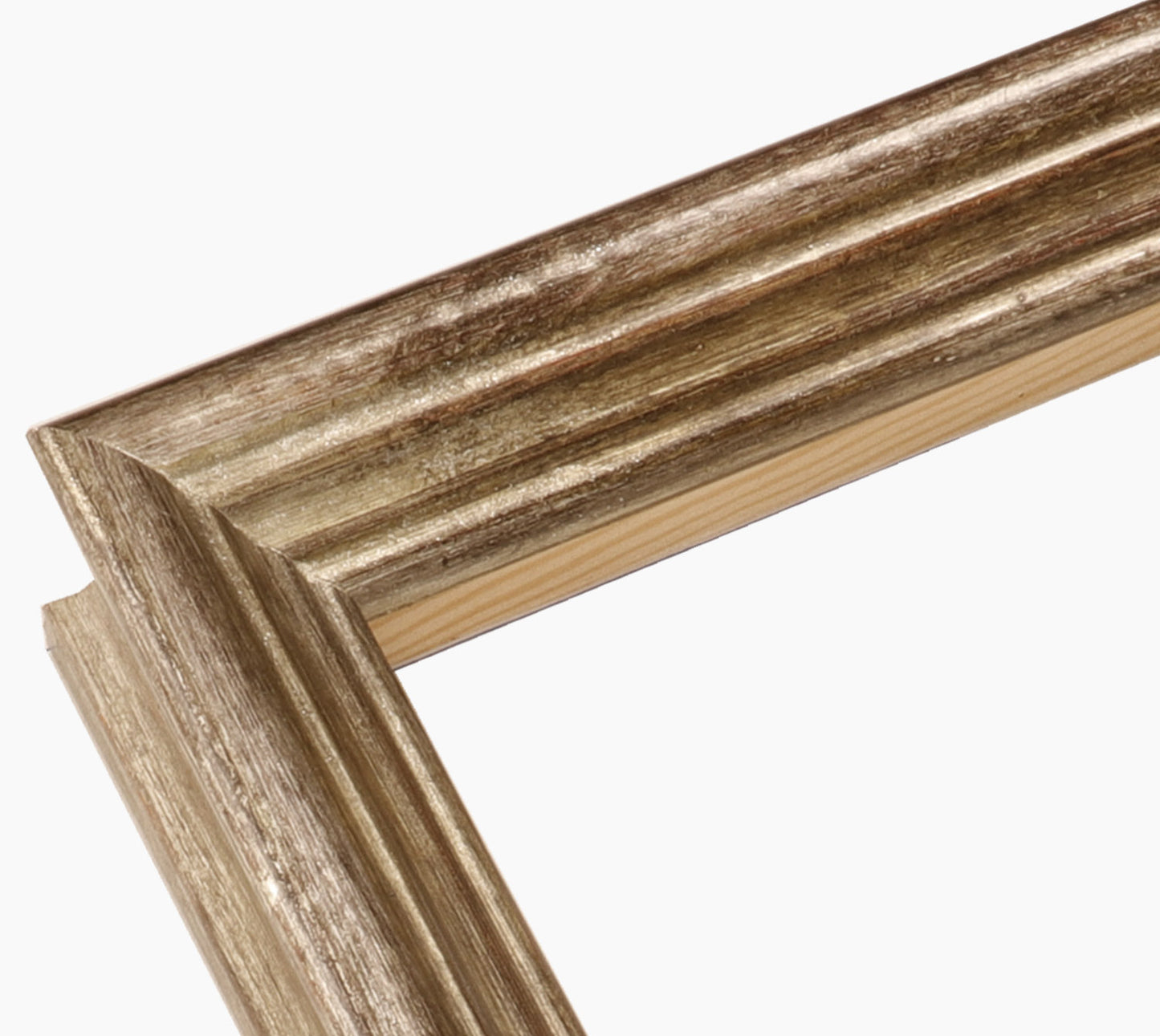 Marco de madera con pan de plata antigua art.240.231