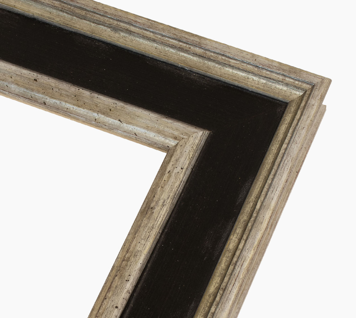 Marco de madera plateado 340.8602
