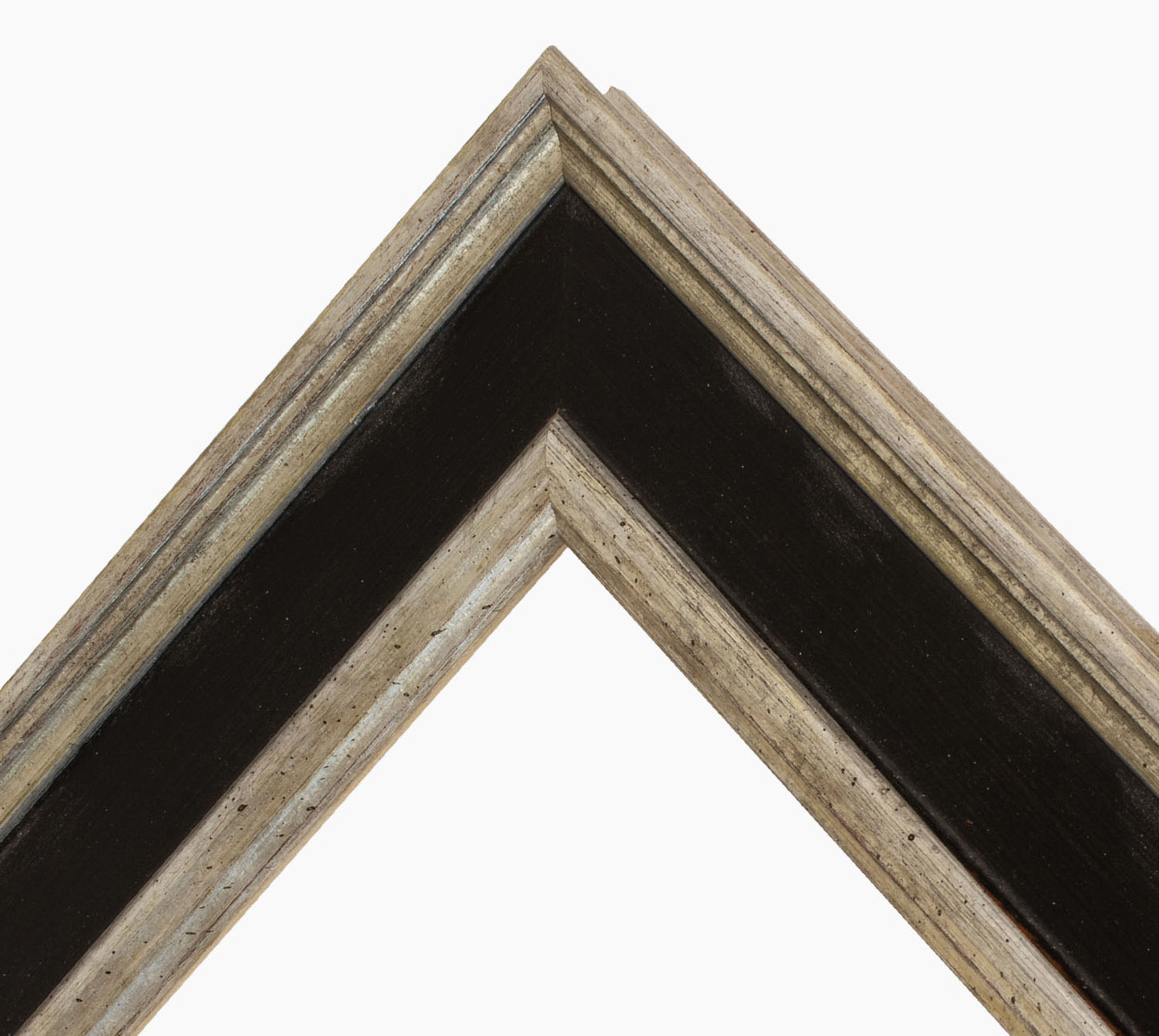 Marco de madera plateado 340.8602