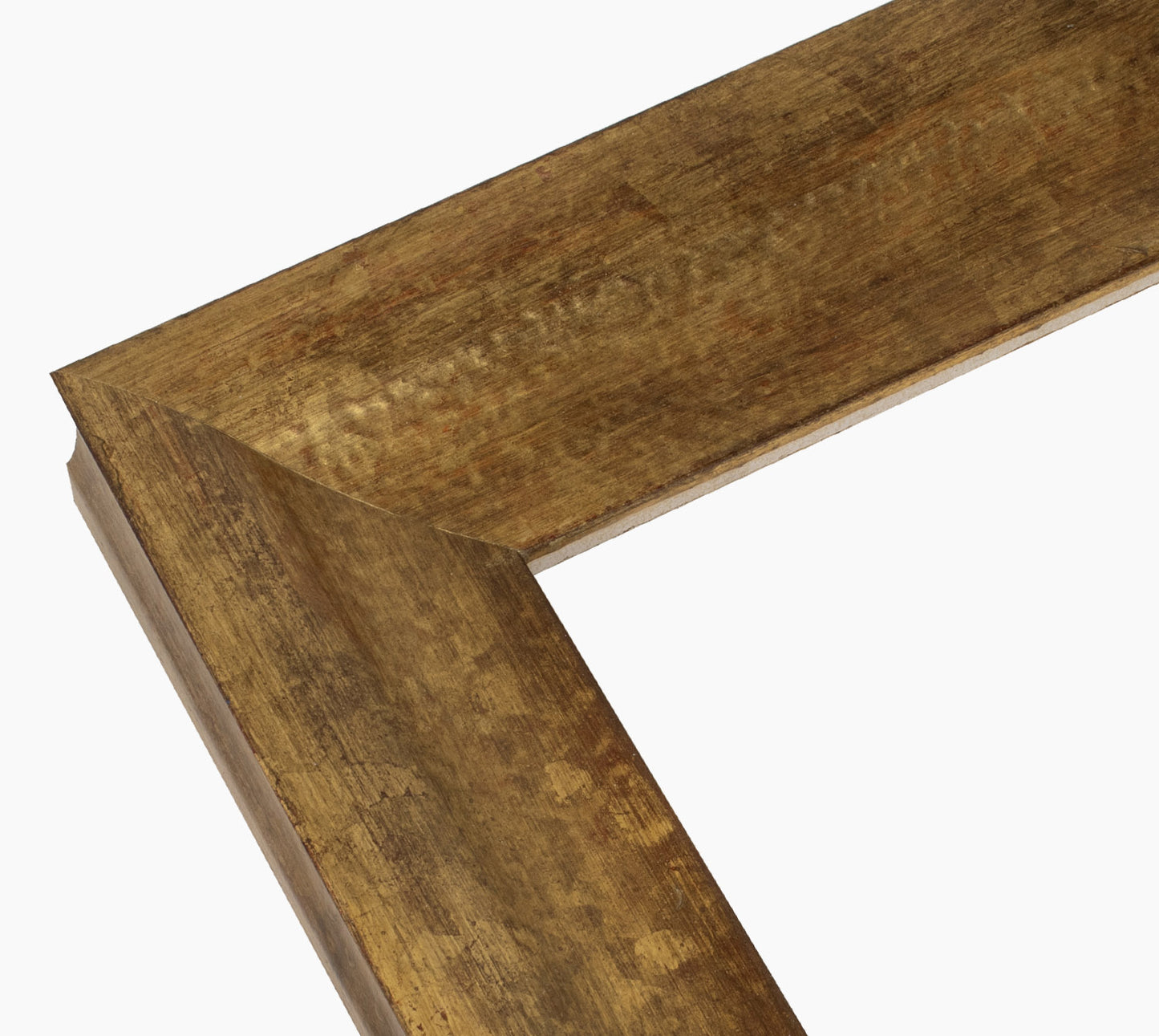 345.230 marco de madera con perfil pan de oro envejecido medida 60x45 mm