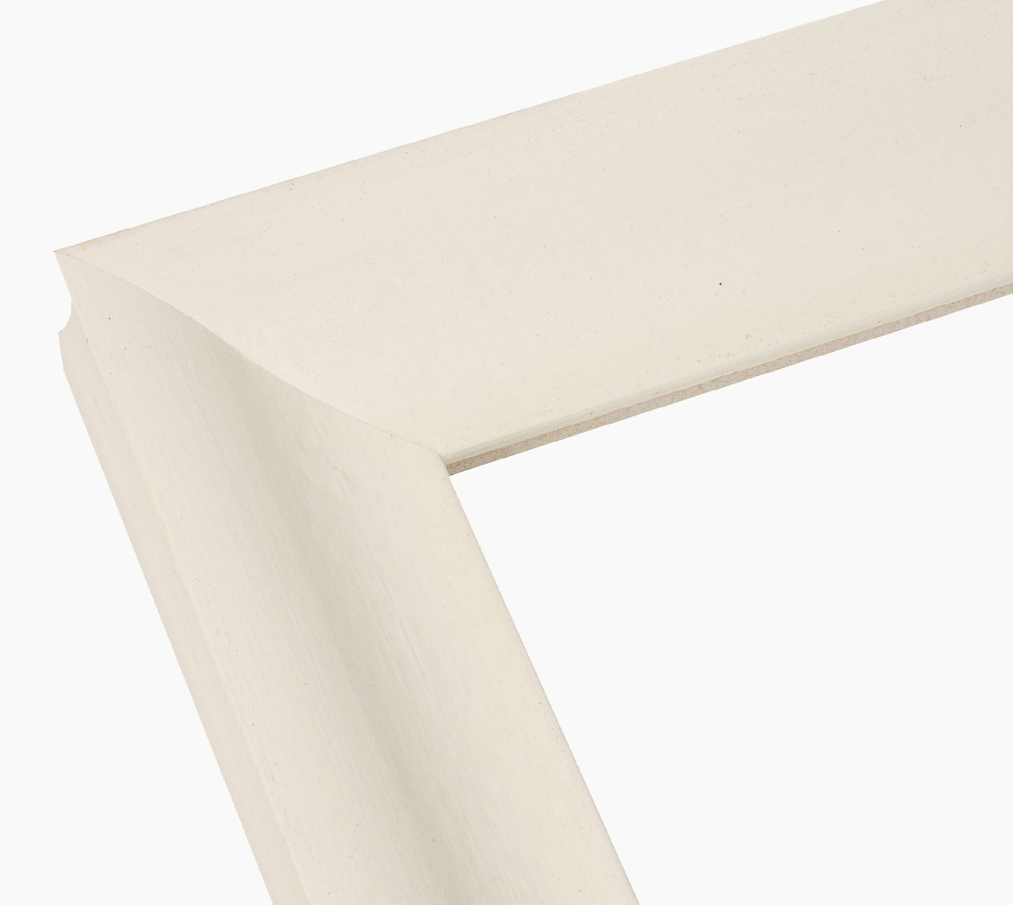 345.899 marco de madera blanco con perfil encerado medida 60x45 mm