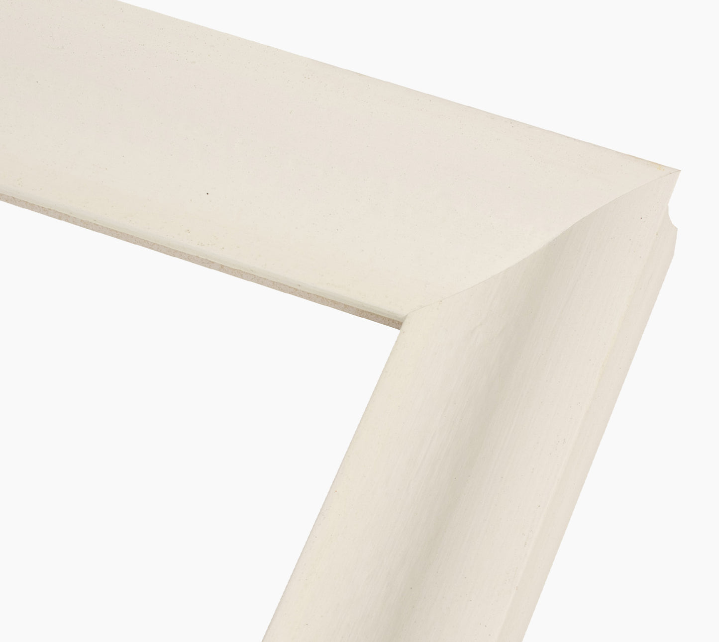 345.899 marco de madera blanco con perfil encerado medida 60x45 mm