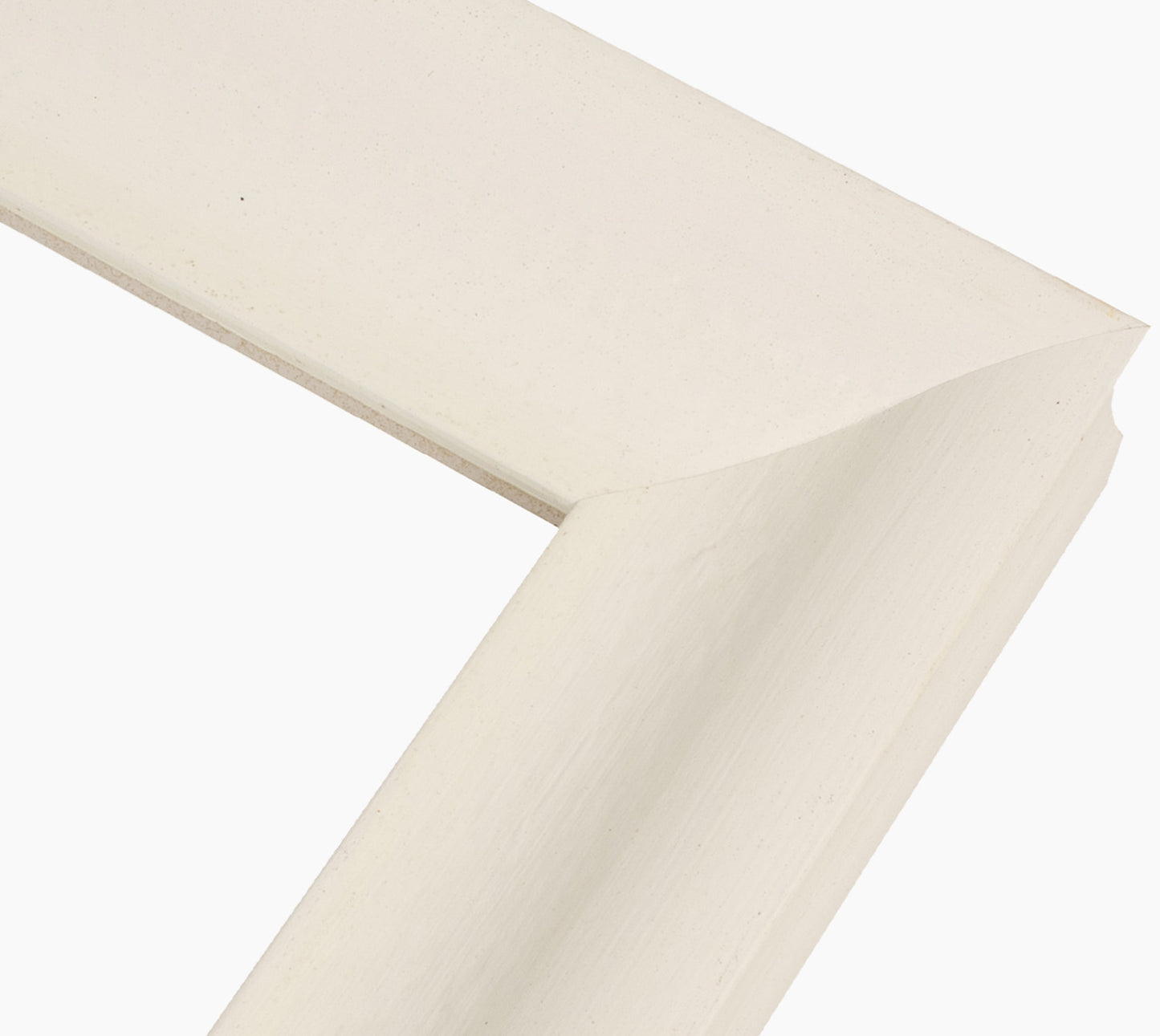 345.899 marco de madera blanco con perfil encerado medida 60x45 mm
