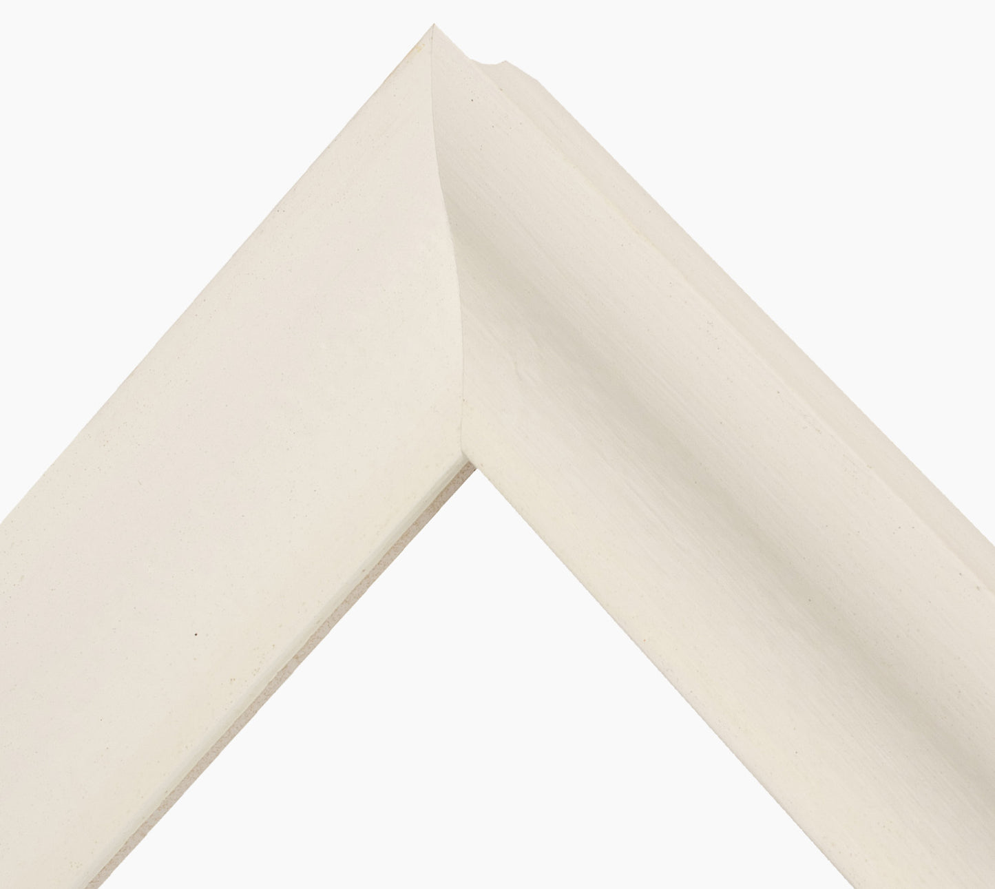 345.899 marco de madera blanco con perfil encerado medida 60x45 mm