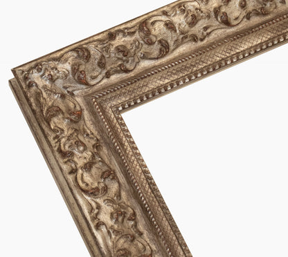 Marco de madera plateado personalizado 4497.231