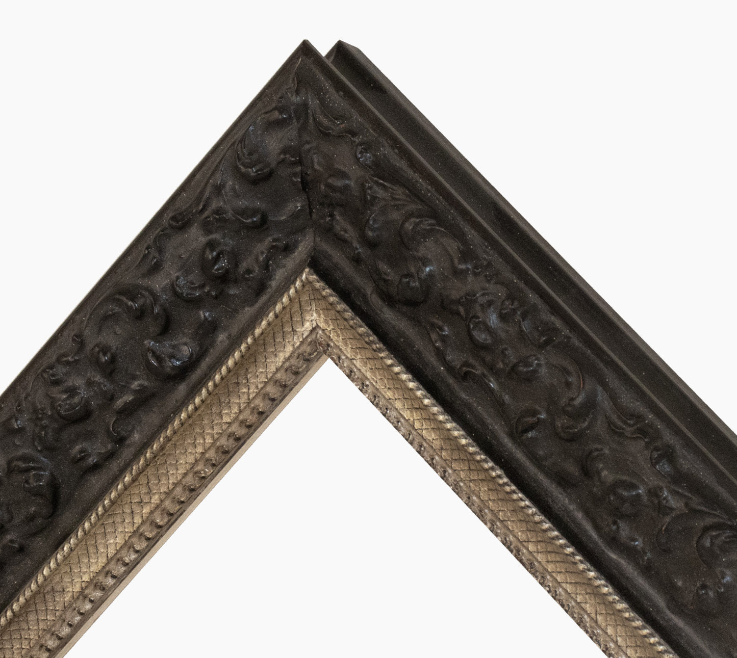 Marco de madera color oro gorge gris paloma 4497.3004