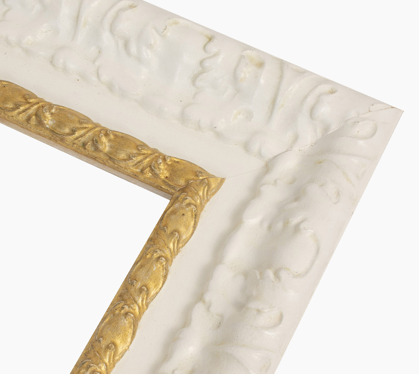 Marco de madera blanco a medida 4980.997