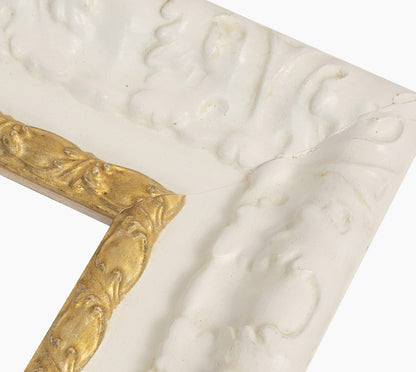 Marco de madera blanco a medida 4980.997