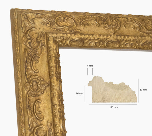 Marco de madera dorado personalizado 634.010