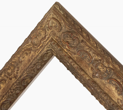 Marco de madera dorado personalizado 634.230