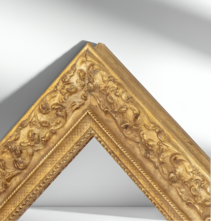 Marco de madera dorado personalizado 4497.010