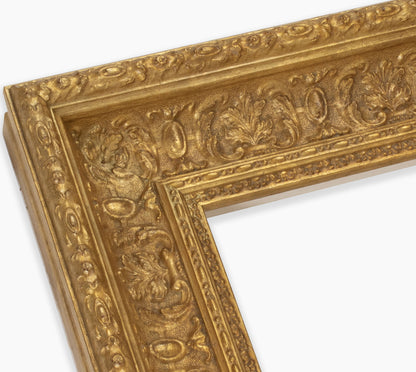 Cadre baroque en bois à la feuille d'or 6301.010