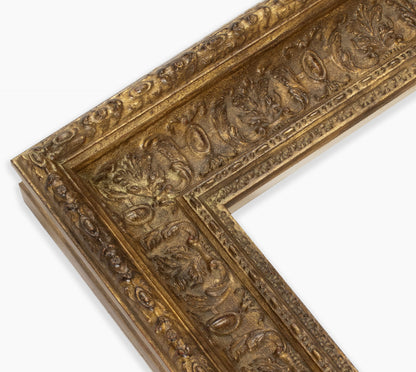 Cadre baroque en bois à la feuille d'or antique 6301.230
