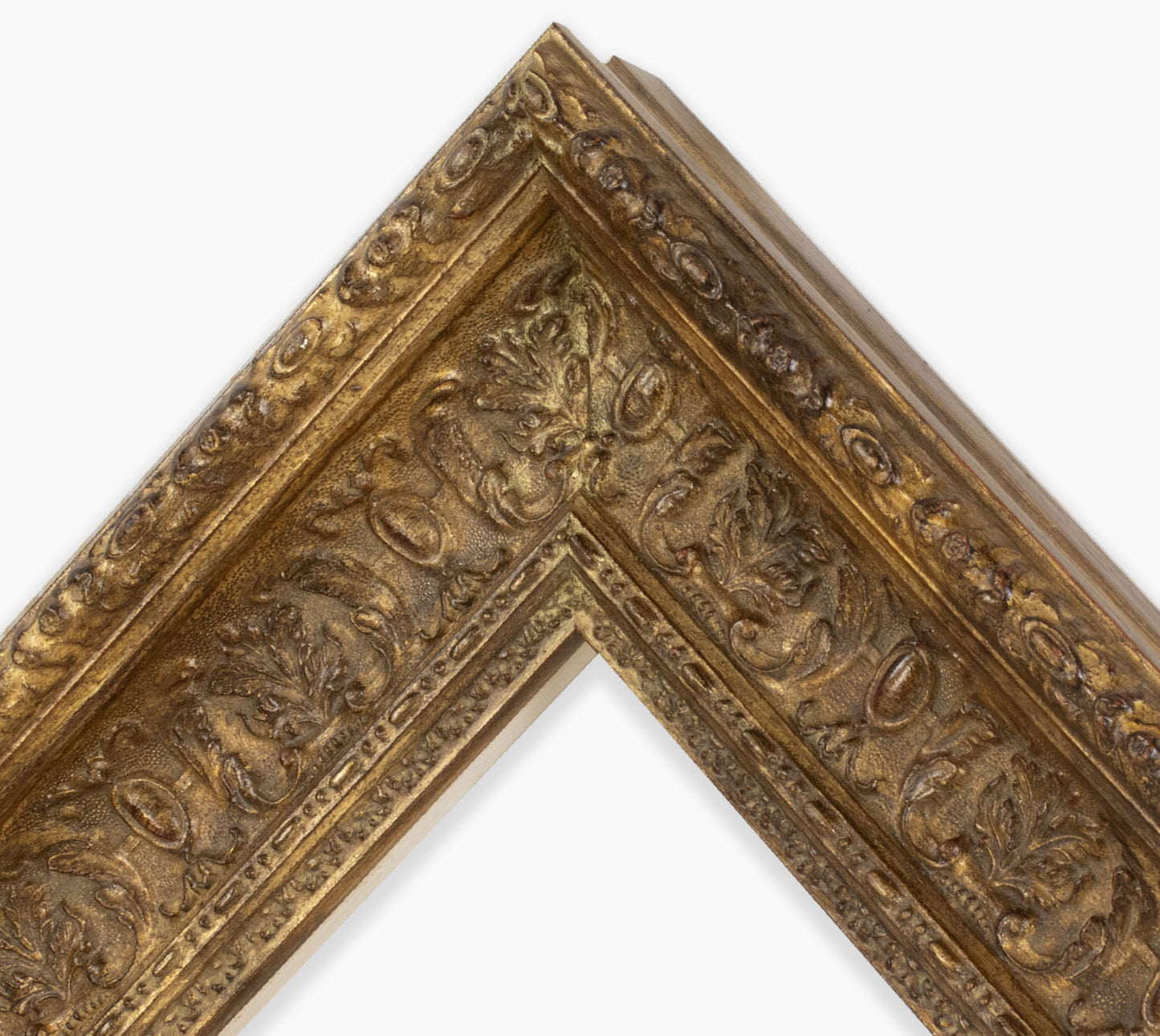 Cadre baroque en bois à la feuille d'or antique 6301.230